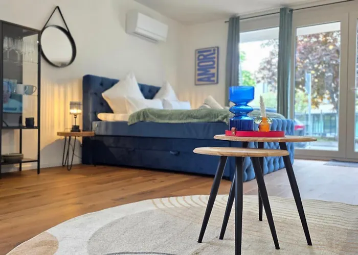 Design-Apartments I Klimaanlage I Boxspring I Nespresso I Parklplatz